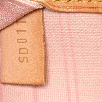 Louis Vuitton Damier Azur Neo Neverfull GM Rose Ballerine 7 of 9