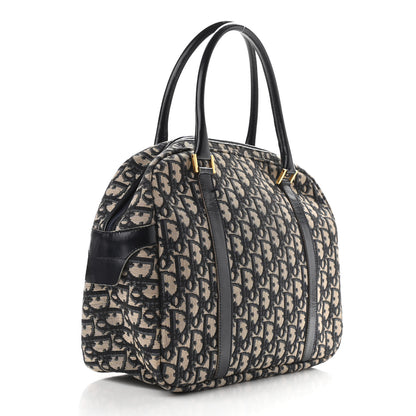 Christian Dior Monogram Bowler Navy 3 of 11