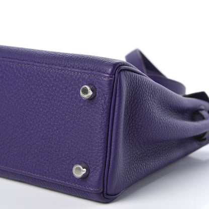 Hermes Togo Kelly Retourne 25 Iris 6 of 8