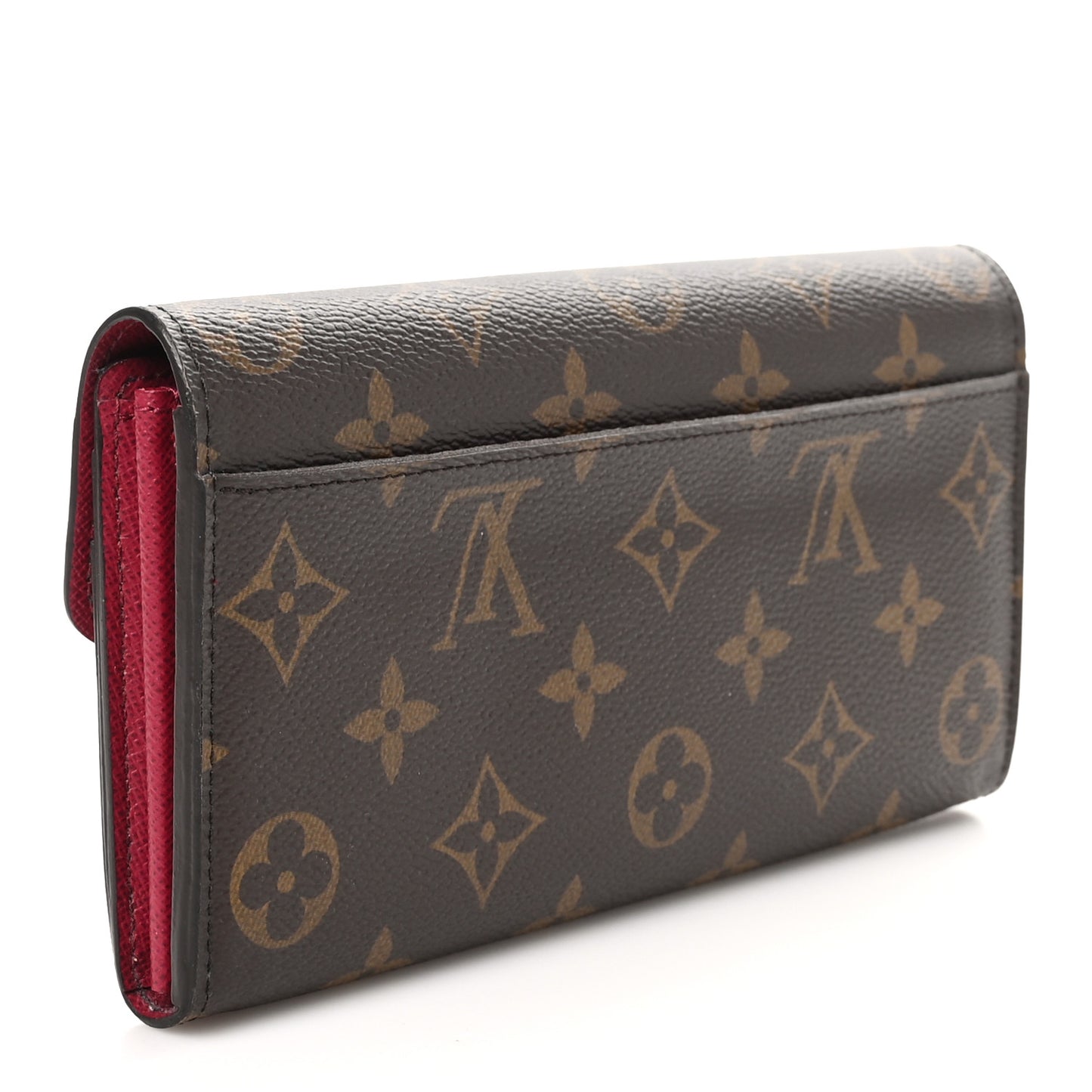 Monogram Sarah Wallet NM Fuchsia