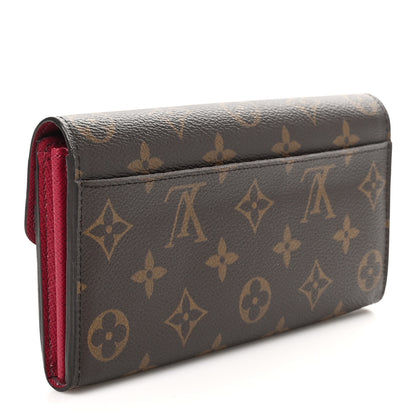 Louis Vuitton Monogram Sarah Wallet NM Fuchsia 3 of 8