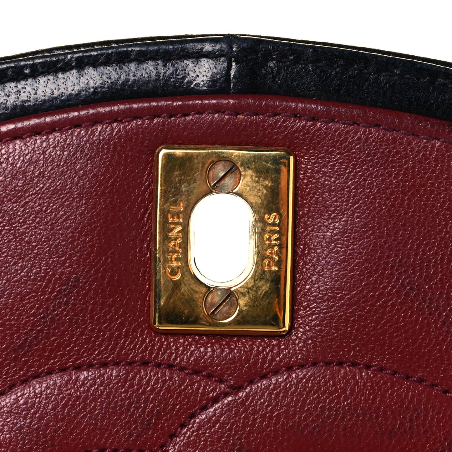 Lambskin Quilted Medium Single Flap Black