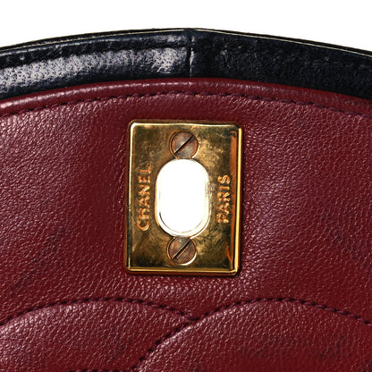 Chanel Lambskin Quilted Medium Single Flap Black 16 of 17