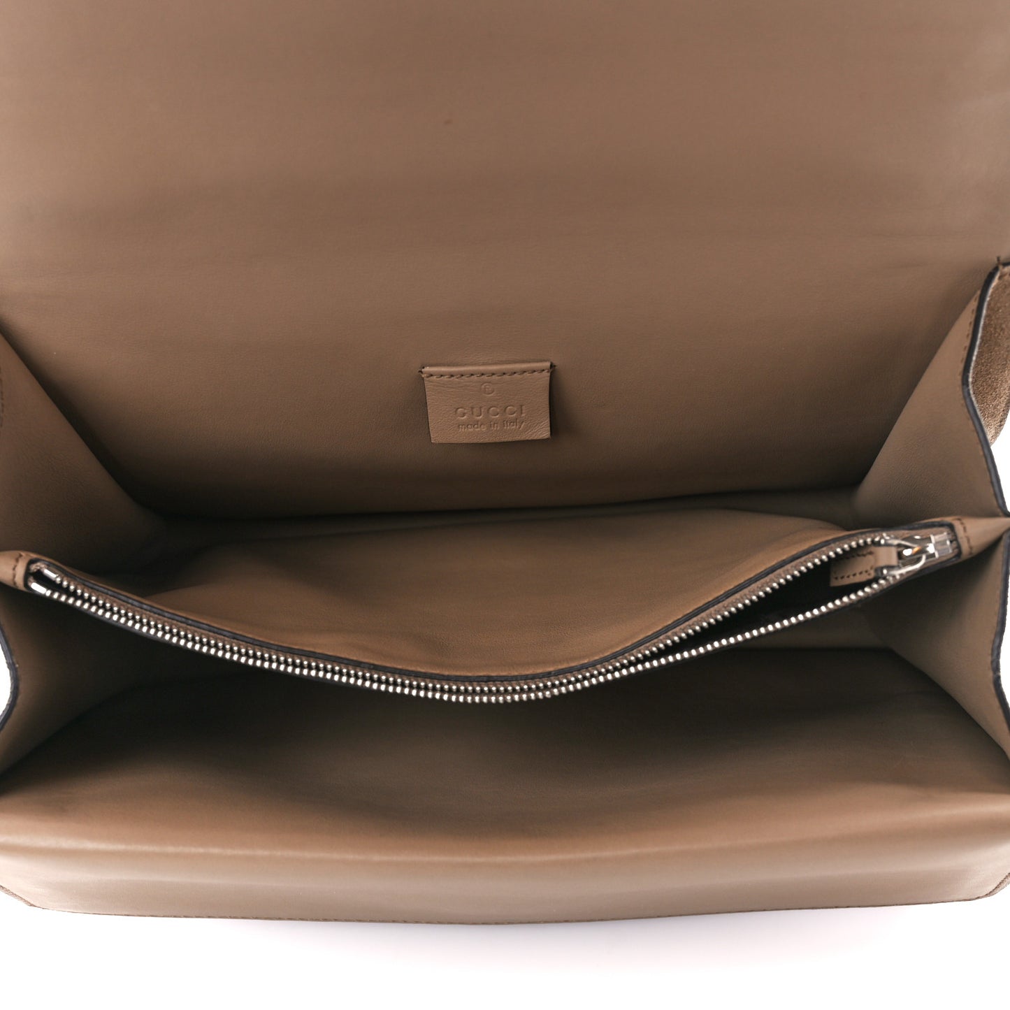 Suede Medium Dionysus Shoulder Bag Taupe