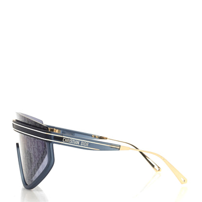 Christian Dior Mask DiorClub M2U Sunglasses Blue 3 of 10