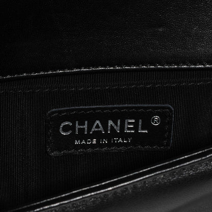 Chanel Lambskin Quilted Small Boy Flap Black 6 of 8