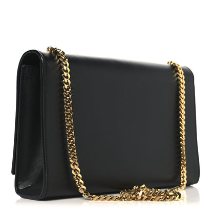 Saint Laurent Smooth Calfskin Medium Classic Monogram Kate Tassel Satchel Black 3 of 9
