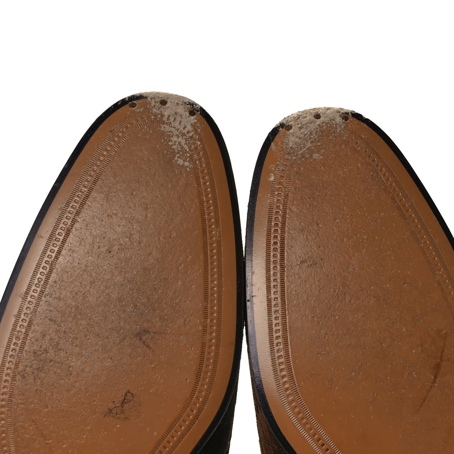 Gucci Velvet GG Monogram Horsebit Mens Jordaan Loafers 10.5 Brown Beige 9 of 10