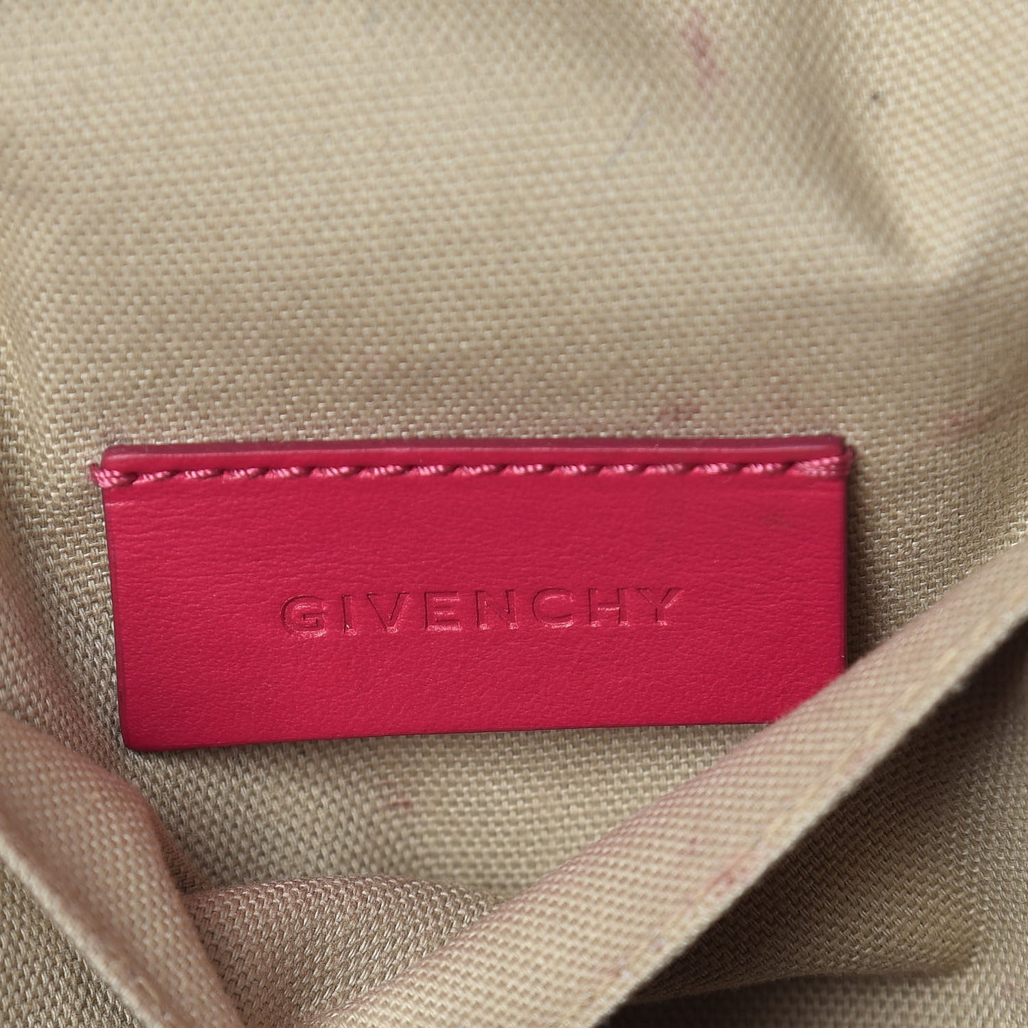 Smooth Calfskin Nano Backpack Fuchsia