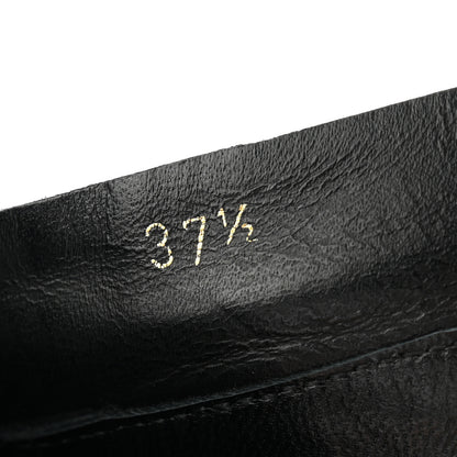 Prada Vitello 75mm Boots 37.5 Black 7 of 8