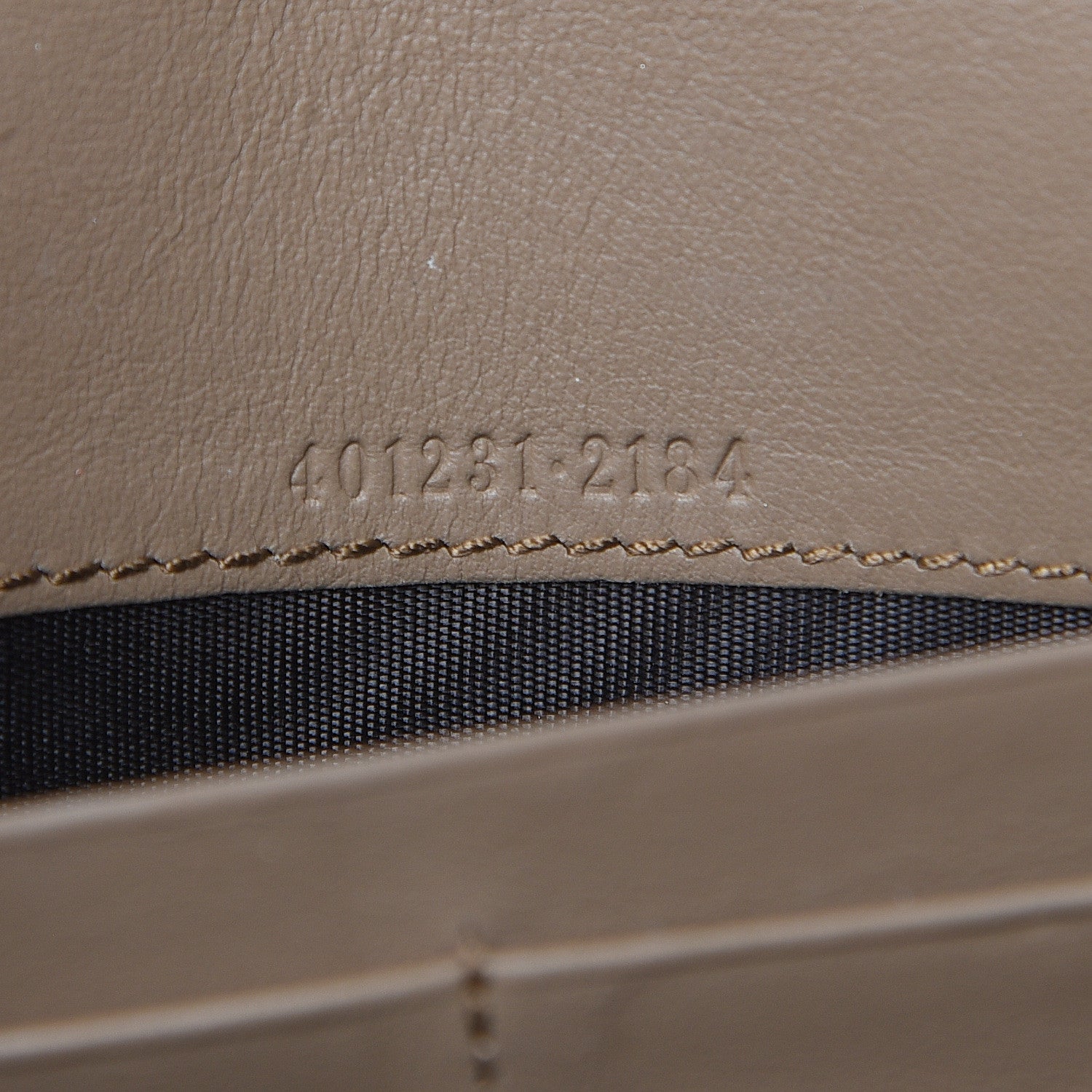 Gucci GG Supreme Monogram Mini Dionysus Chain Wallet Beige Taupe 7 of 11