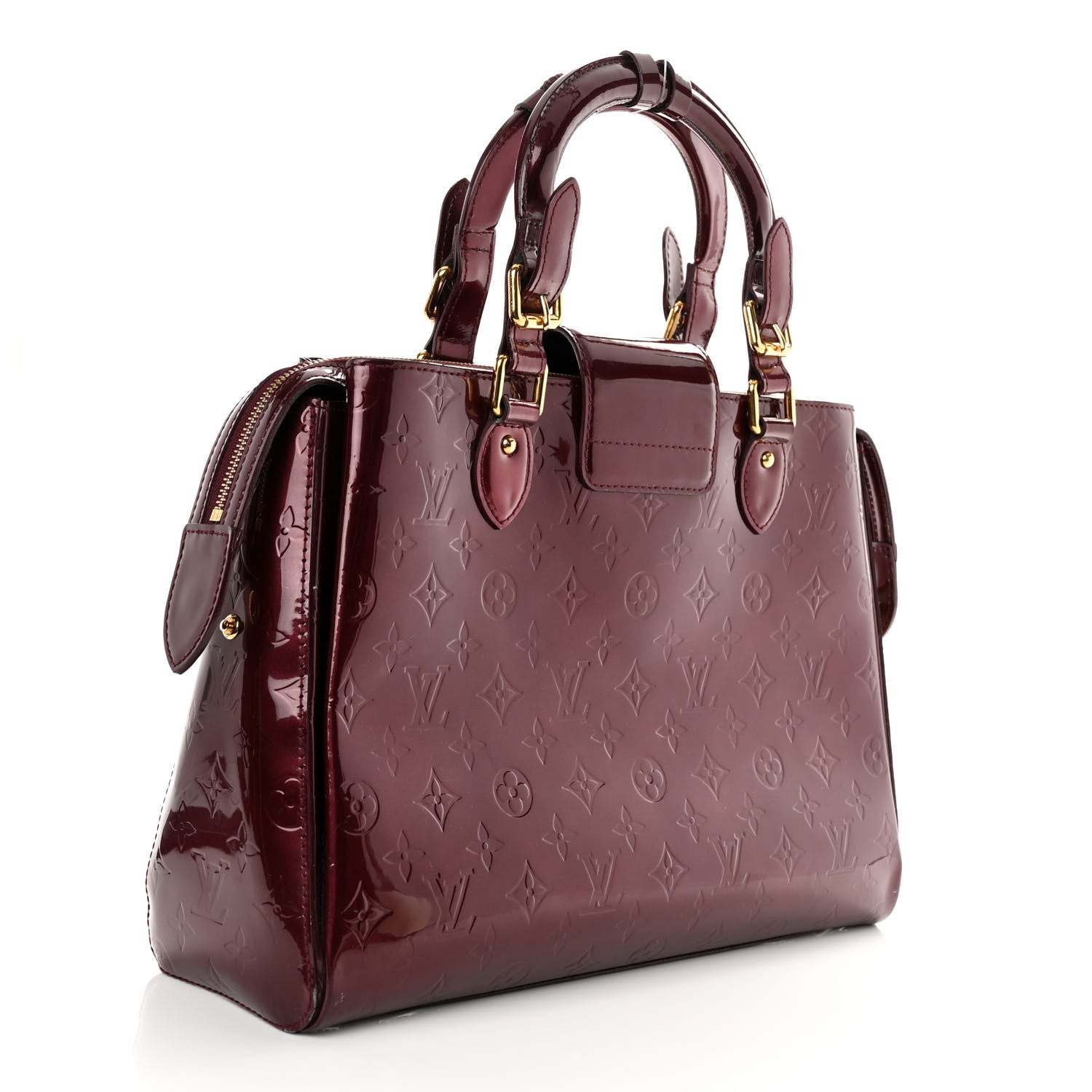 Louis Vuitton Vernis Melrose Avenue Rouge Fauviste 3 of 14