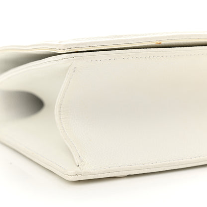 Christian Dior Calfskin Medium Diorama Flap Bag Off White 8 of 17