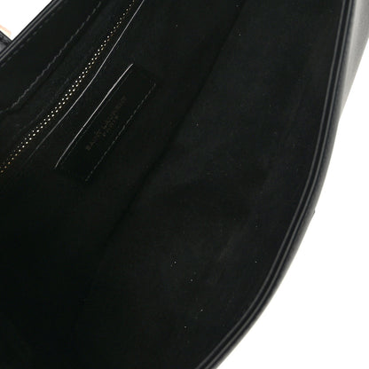 Saint Laurent Smooth Calfskin Le 5 A 7 Hobo Black 5 of 9
