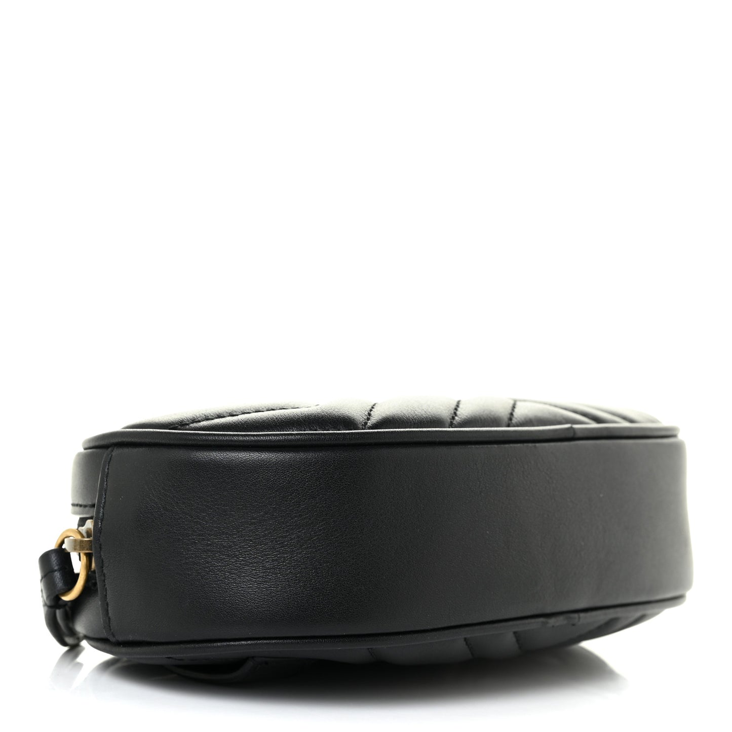 Calfskin Matelasse GG Marmont Belt Bag 85 34 Black