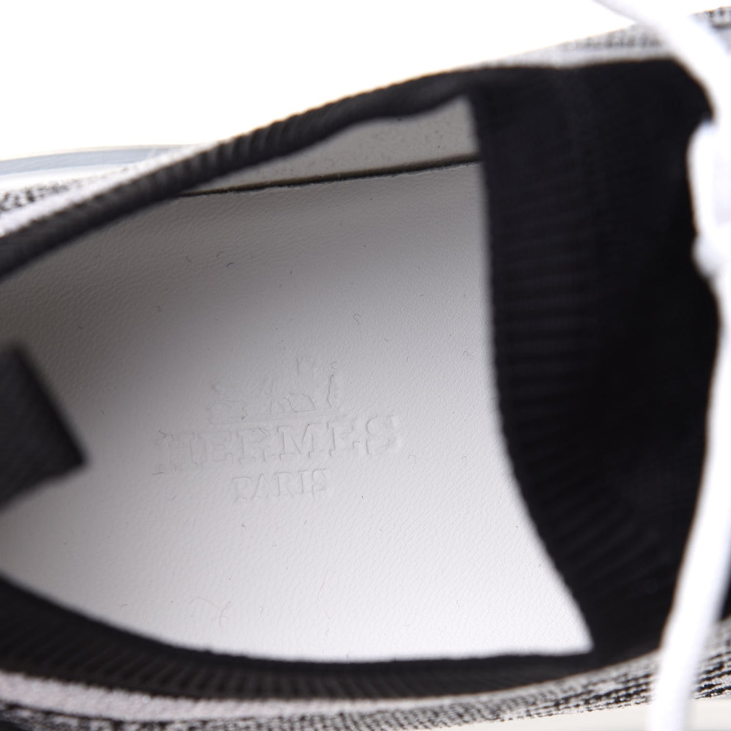 Knit Bi-Color Womens Addict Sneakers 39.5 Black White