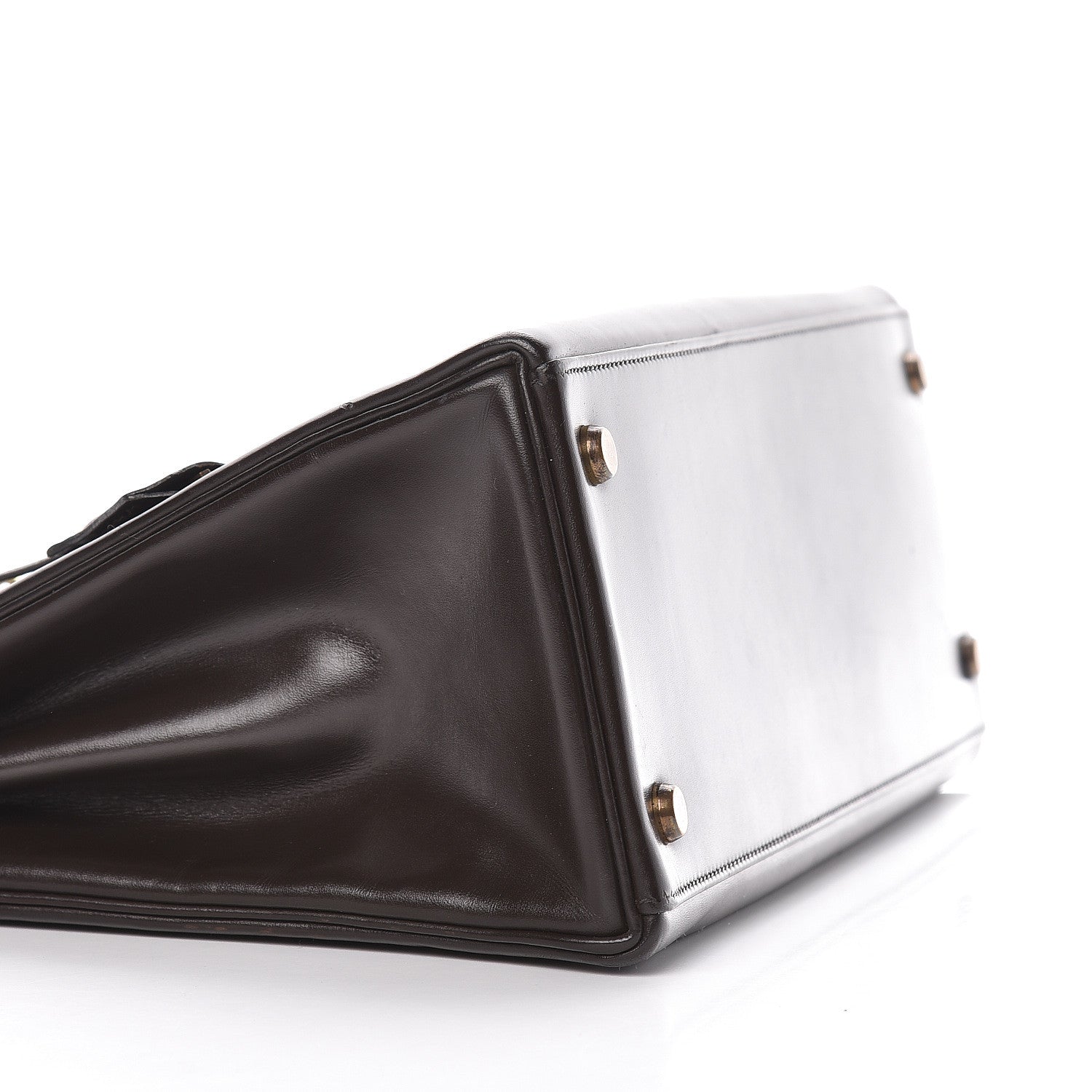 Hermes Box Kelly Retourne 28 Chocolate 30 of 35