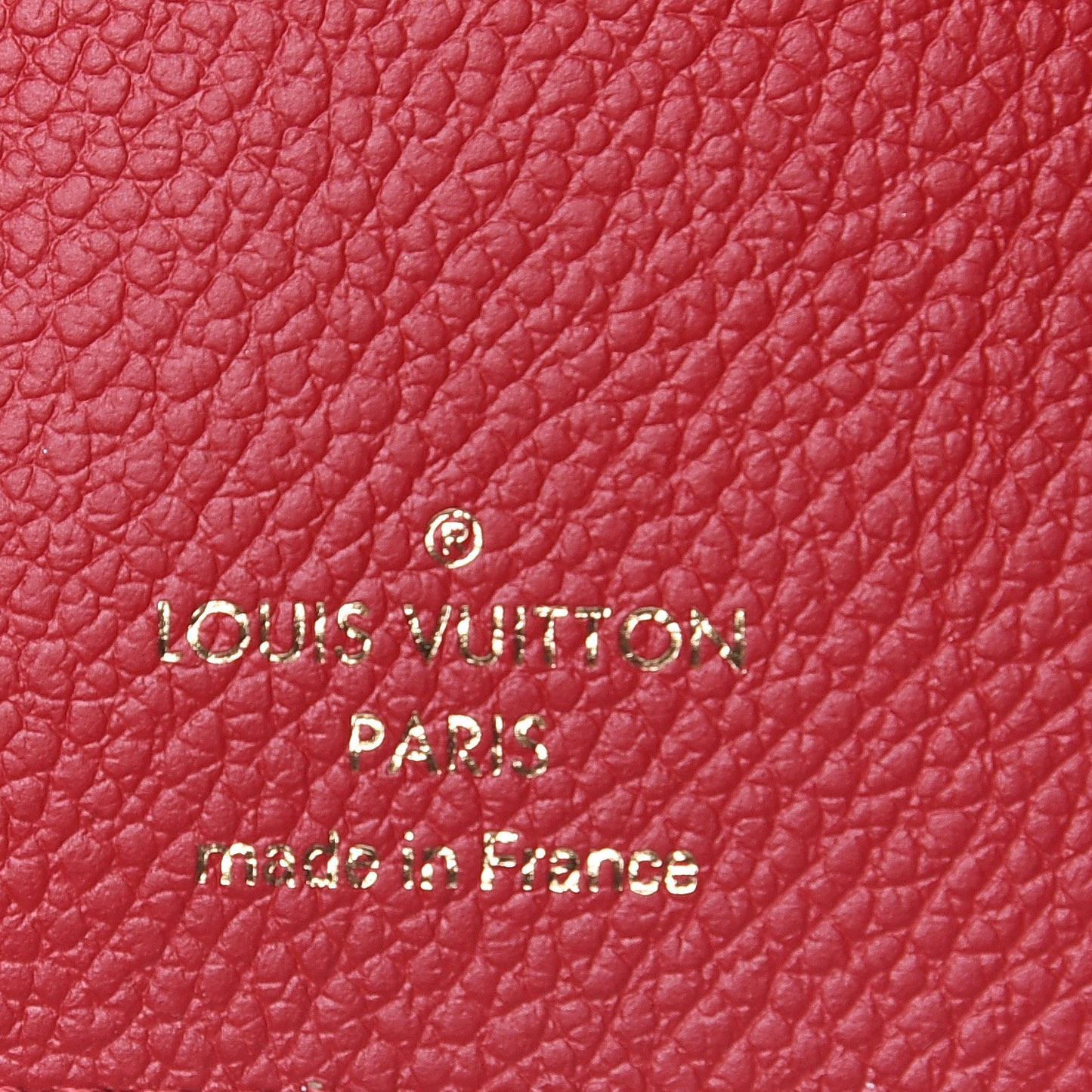 Empreinte Victorine Wallet Scarlet
