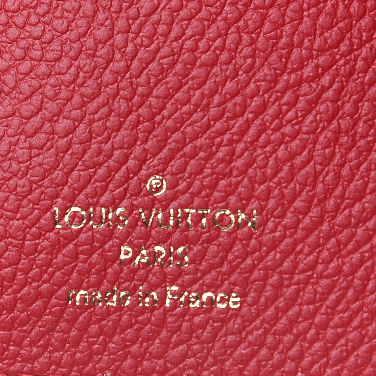 Louis Vuitton Empreinte Victorine Wallet Scarlet 6 of 8
