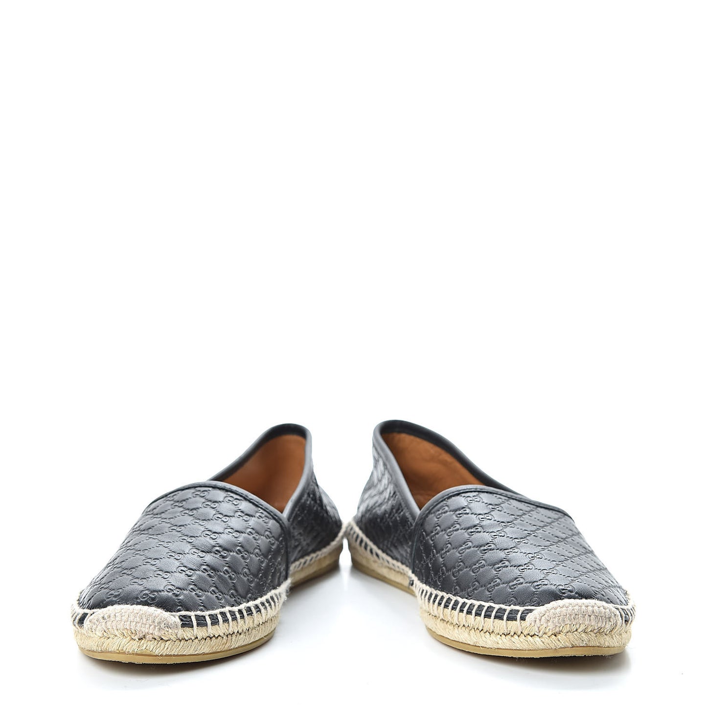 Guccissima Signature Espadrilles 38.5 Black