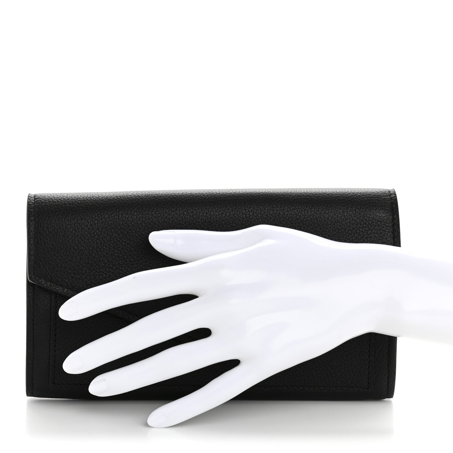 Soft Calfskin My Lockme Wallet Black