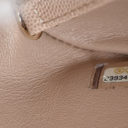 Chanel Caviar Quilted Business Affinity Backpack Beige 6 of 11