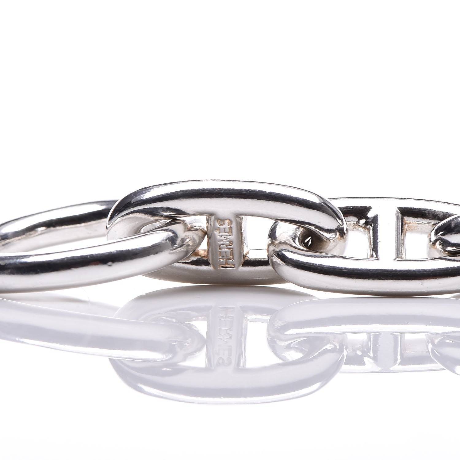 Hermes Sterling Silver MM Chaine d'Ancre Bracelet 4 of 5