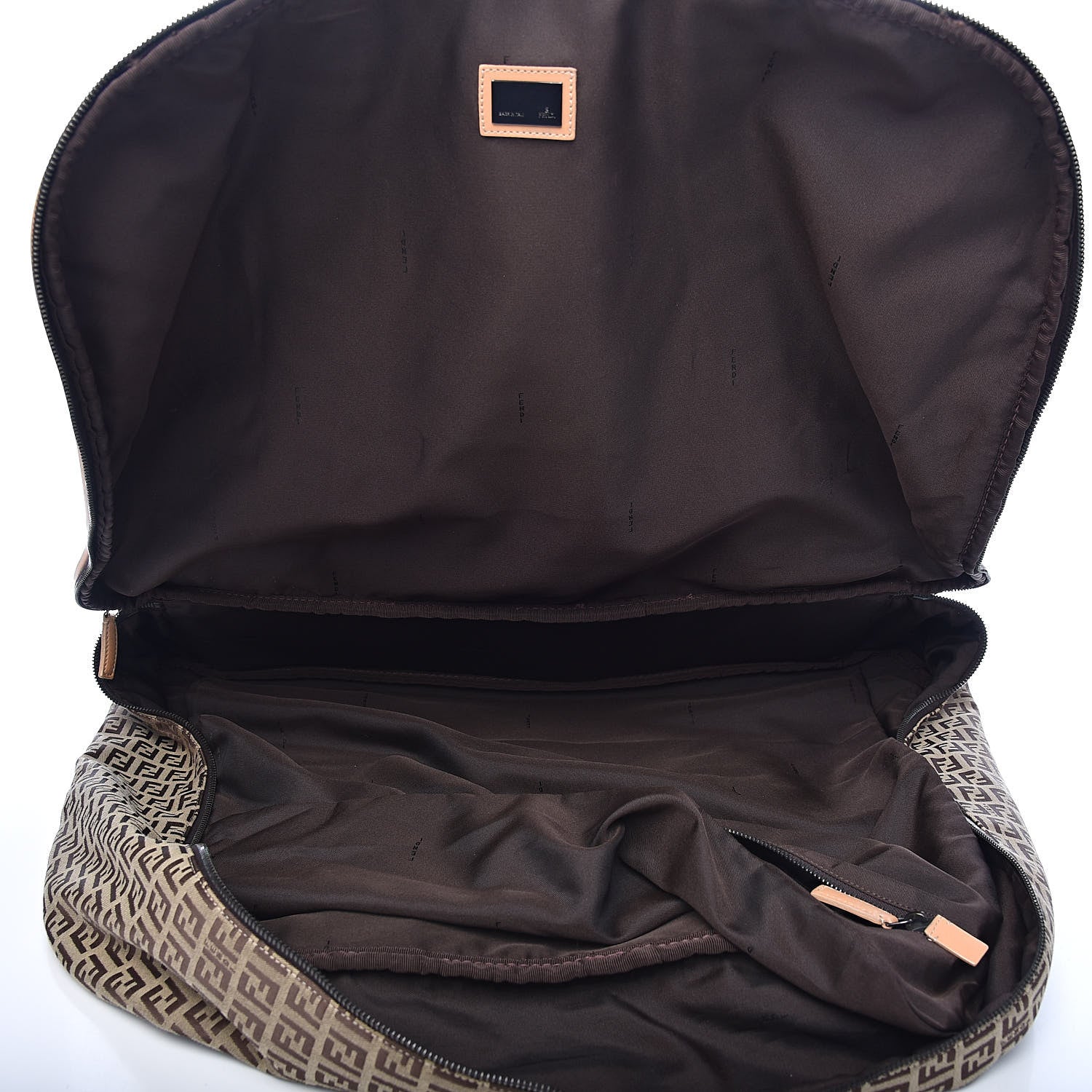 Fendi Zucchino Large Travel Bag Tan 6 of 21
