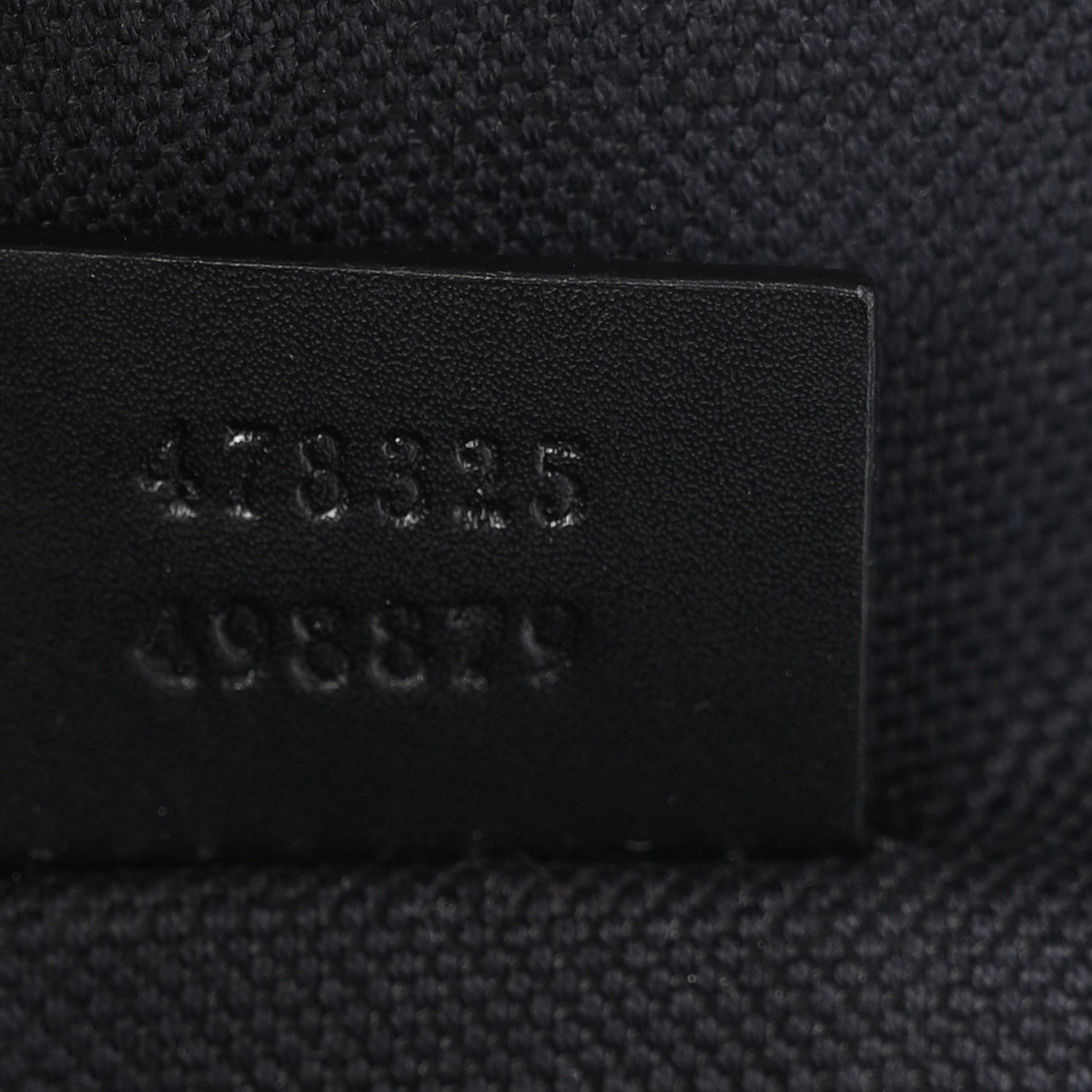 Gucci GG Supreme Monogram Web Belt Bag Black Grey 7 of 10