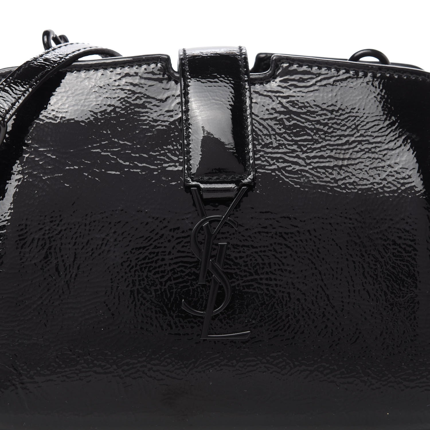 Saint Laurent Patent Monogram Toy Cabas Black 9 of 9
