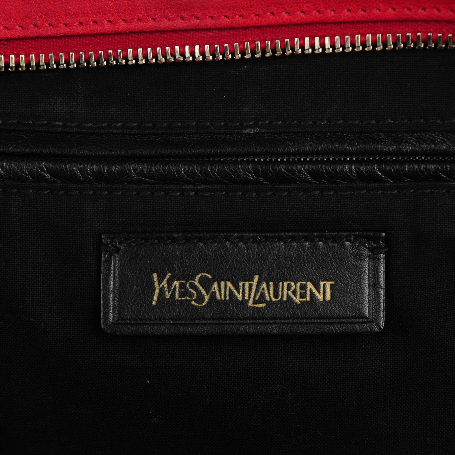 Saint Laurent Sheepskin Large Cabas ChYc Red 6 of 12