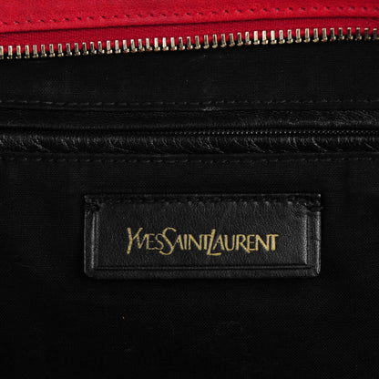 Saint Laurent Sheepskin Large Cabas ChYc Red 6 of 12