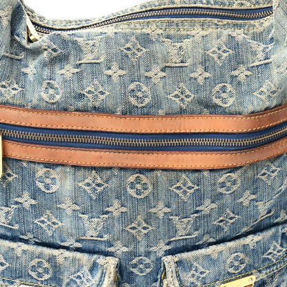Louis Vuitton Denim Baggy GM Blue 7 of 12