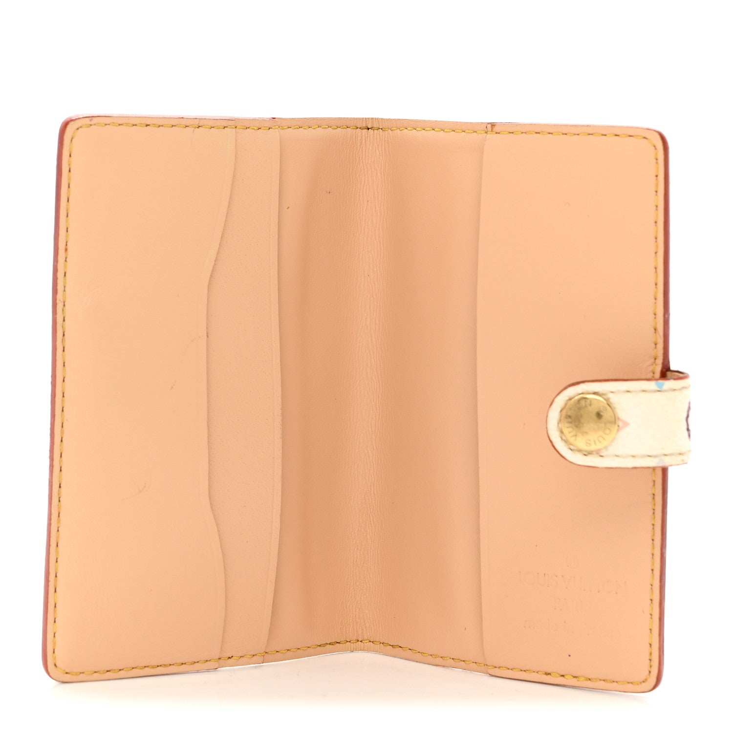 Louis Vuitton Monogram Multicolor Carnet de Bal Mini Agenda Cover White 5 of 7