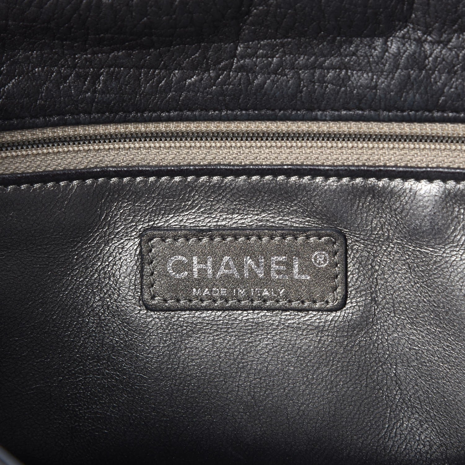 Chanel Distressed Lambskin Lady Braid Flap Black 6 of 8