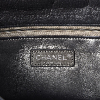 Chanel Distressed Lambskin Lady Braid Flap Black 6 of 8
