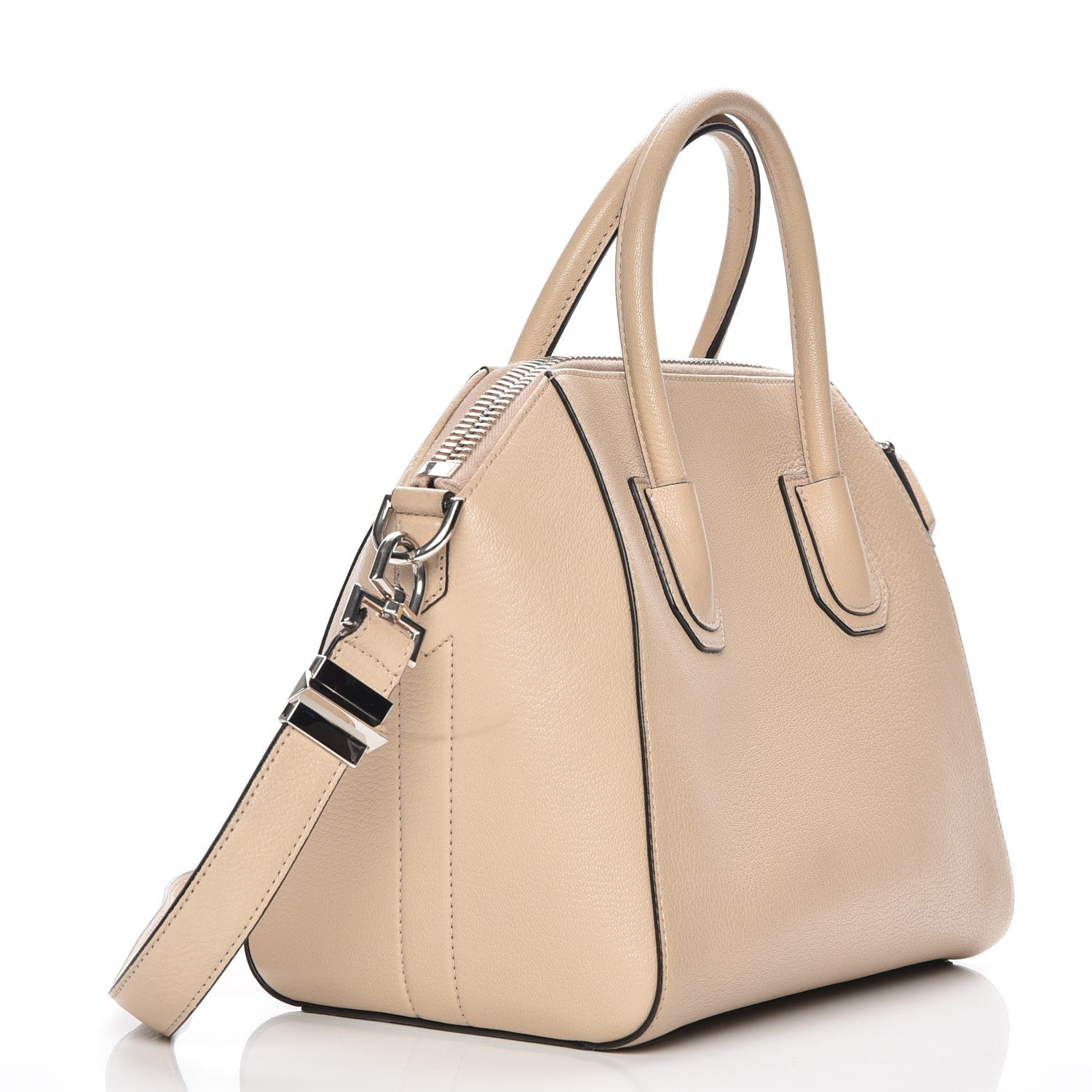 Givenchy Sugar Goatskin Small Antigona Beige Buff 4 of 11
