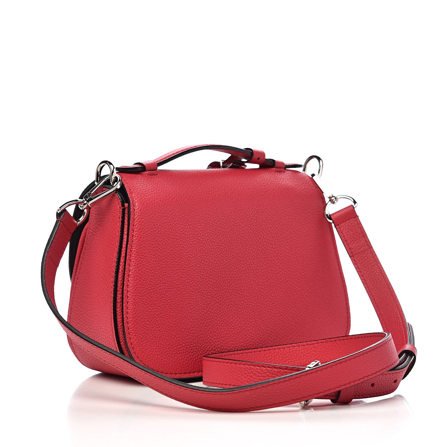 Louis Vuitton Grained Calfskin Vivienne NM Framboise 3 of 10