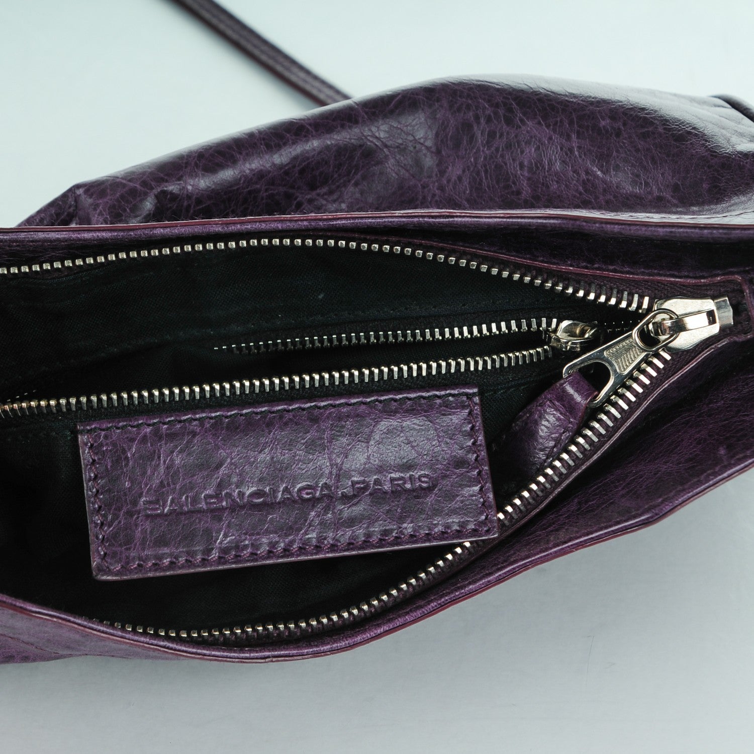 Balenciaga Agneau Giant 12 Silver Hardware Hip Violet 6 of 10