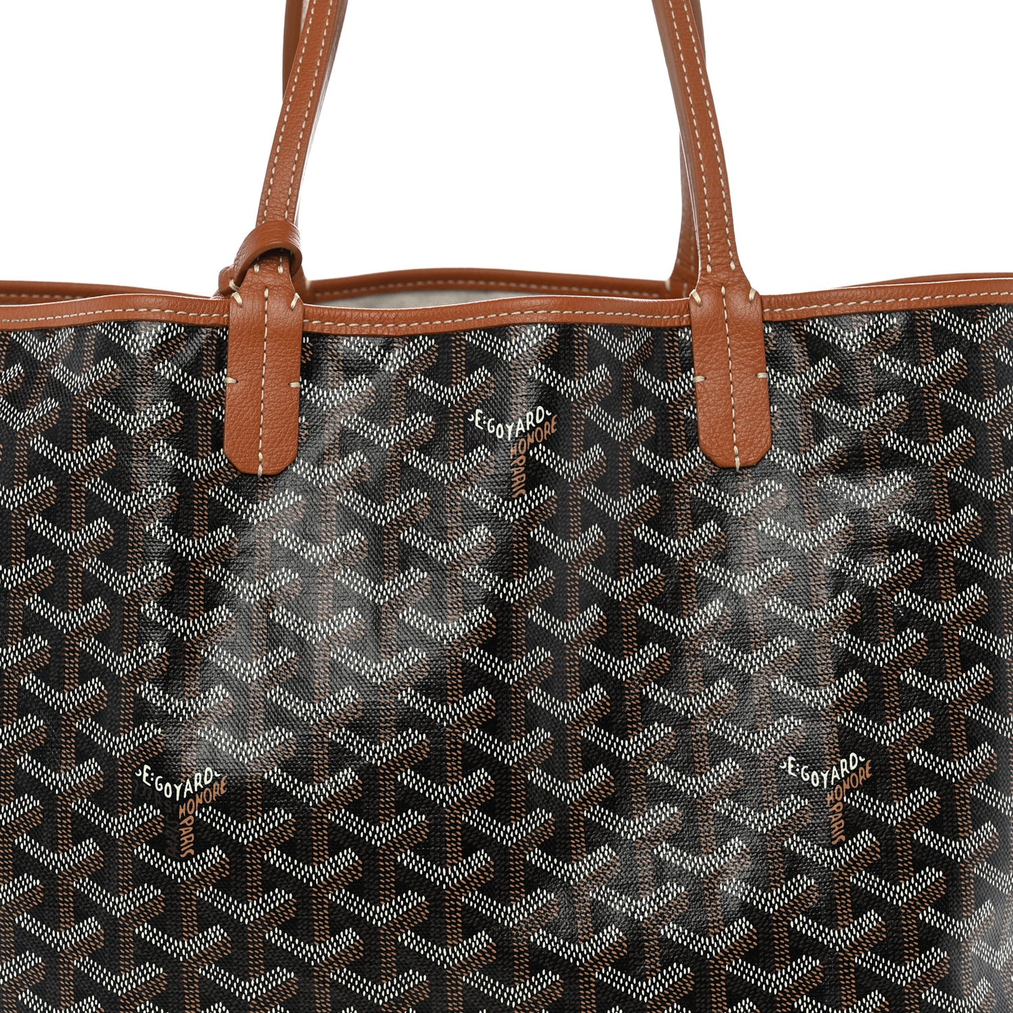 Goyardine Saint Louis PM Black Gold