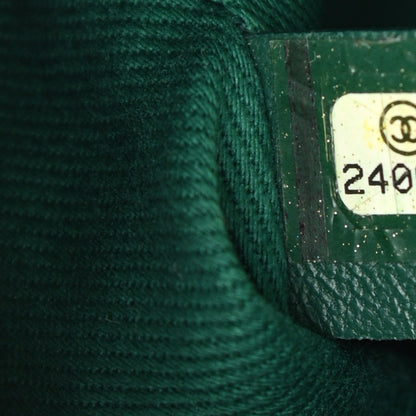 Chanel Caviar Quilted Mini Coco Handle Flap Green 7 of 10