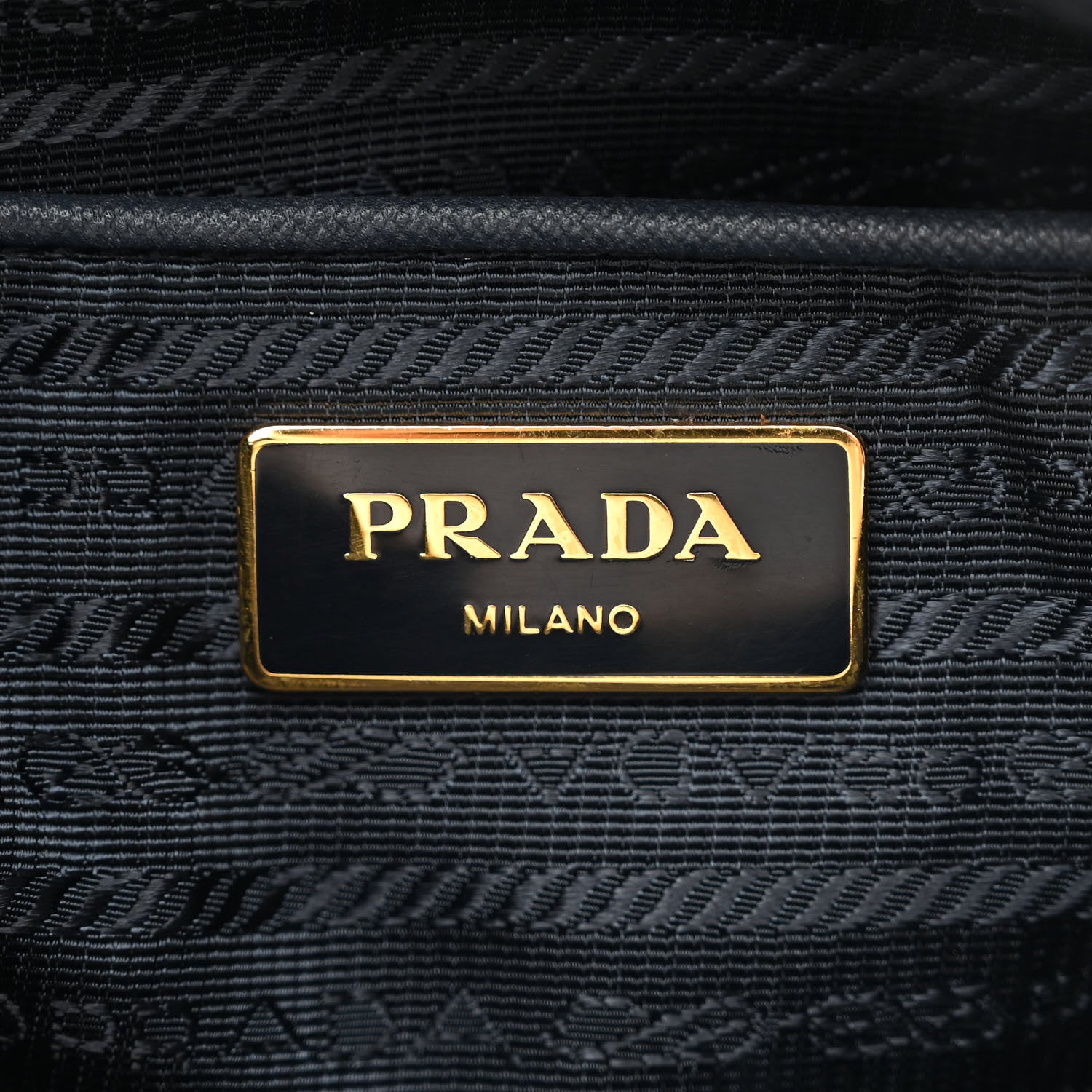 Prada Vela Nylon Saffiano Crossbody Navy 6 of 13