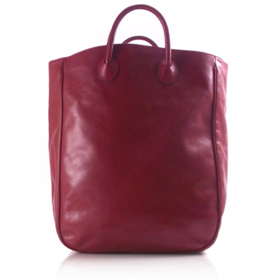 Leather Large Shopping Tote