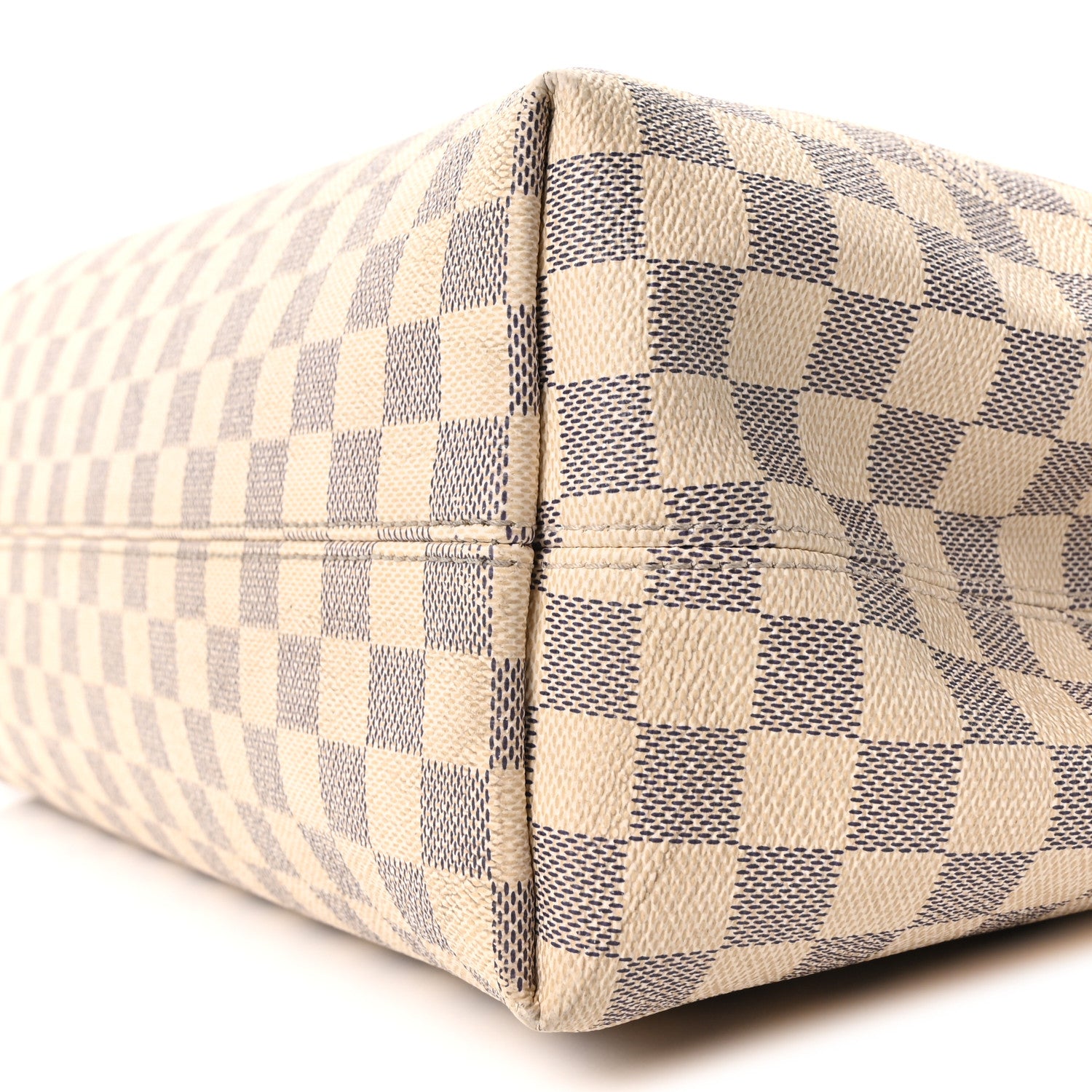 Louis Vuitton Damier Azur Graceful MM Rose Ballerine 10 of 10