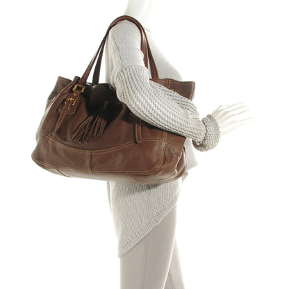 Prada Cervo Drawstring Shoulder Bag Bruciato 2 of 8