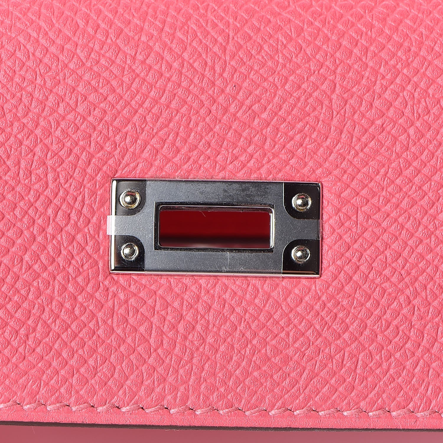 Hermes Epsom Kelly Sellier 25 Rose Lipstick 22 of 34