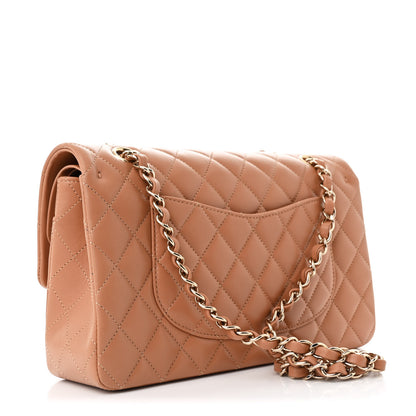 Chanel Lambskin Quilted Medium Double Flap Brown 3 of 11