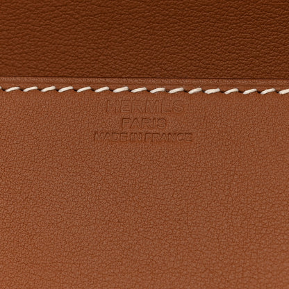 Hermes Swift Shadow Clutch 29 Gold 6 of 8