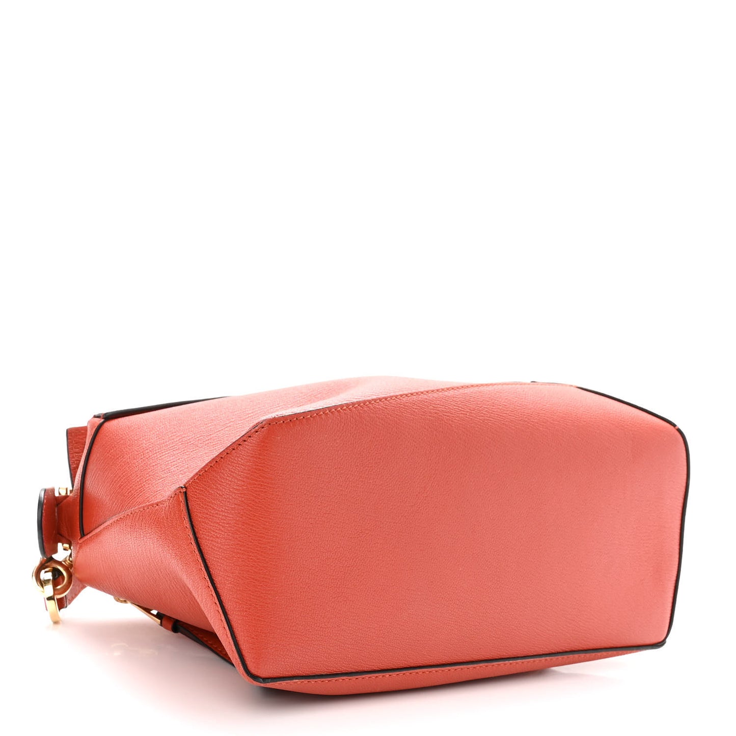 Goatskin Small Puzzle Bag Orange