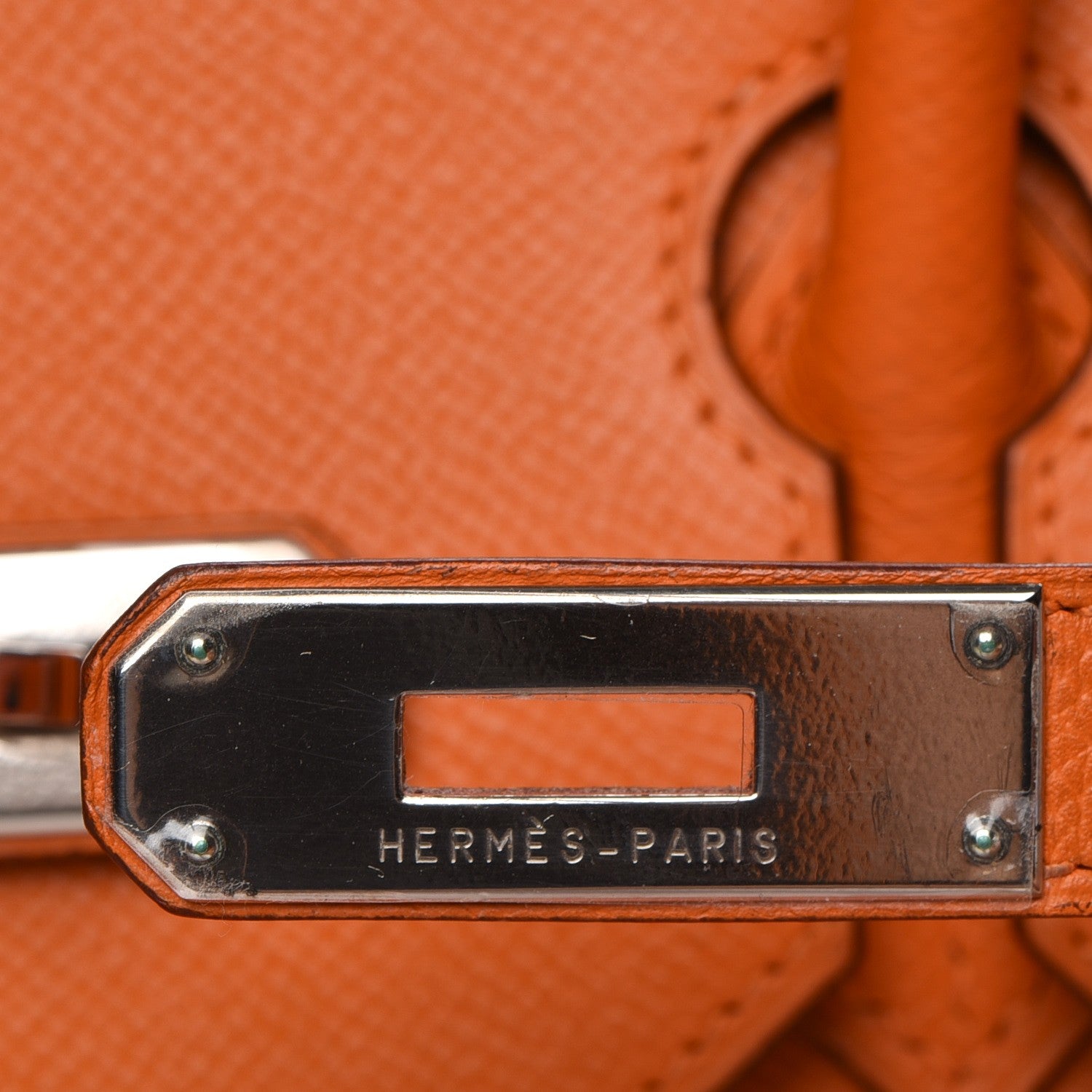 Hermes Epsom Birkin 35 Orange 20 of 31